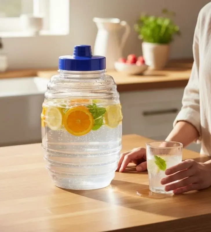 Envase Barril 20 LT sin válvula con tapa de colores – AlcapetEnvase tipo barril de 20 litros sin válvula, fabricado en plástico
