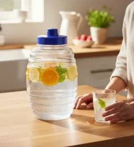 Envase Barril 20 LT sin válvula con tapa de colores – AlcapetEnvase tipo barril de 20 litros sin válvula, fabricado en plástico