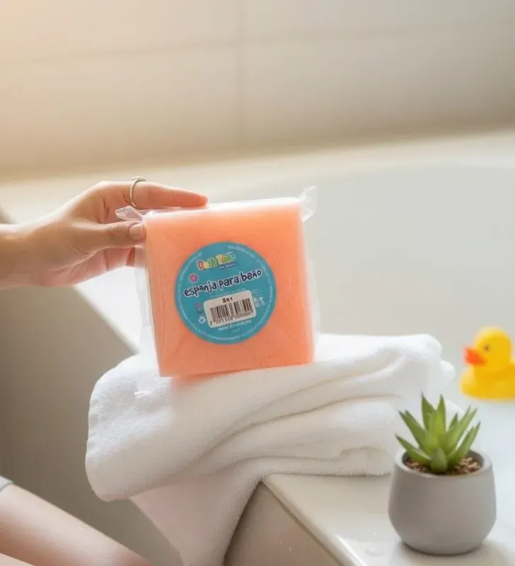 Esponja chica Bath Time T.Taio BA1 – Limpieza suave para bebés