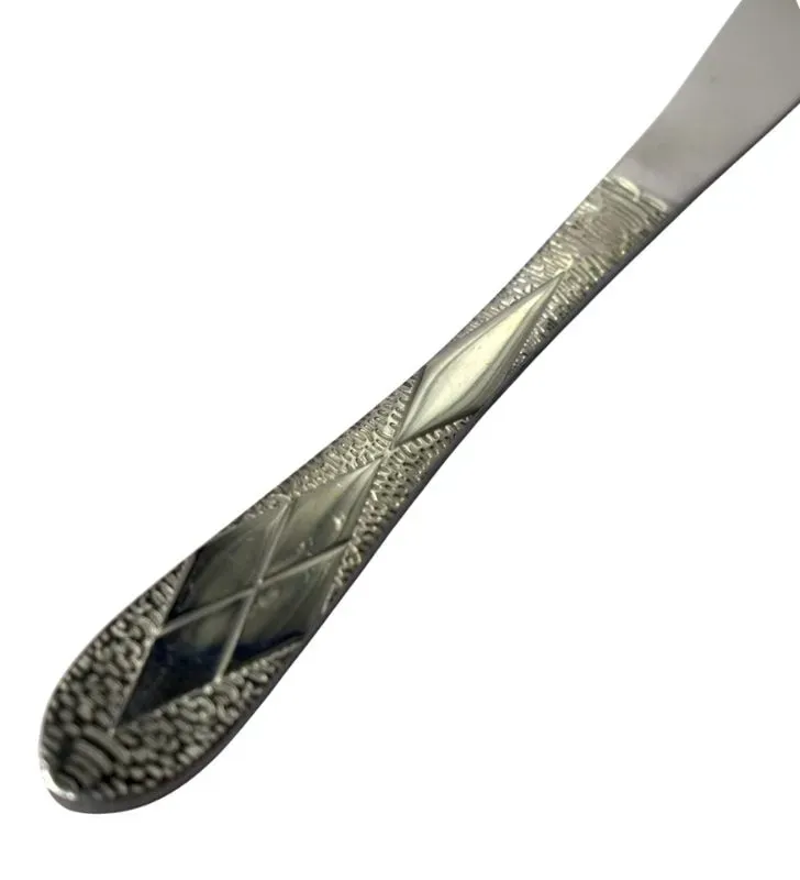 Cuchillo de Mesa Yuliana R7-29030 – Acero Inoxidable, Filo Liso