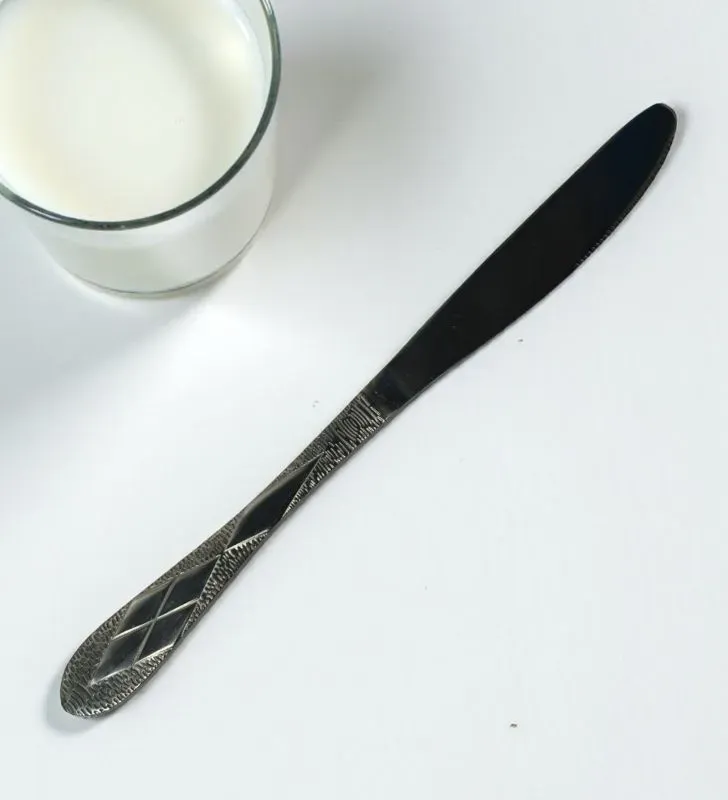 Cuchillo de Mesa Yuliana R7-29030 – Acero Inoxidable, Filo Liso