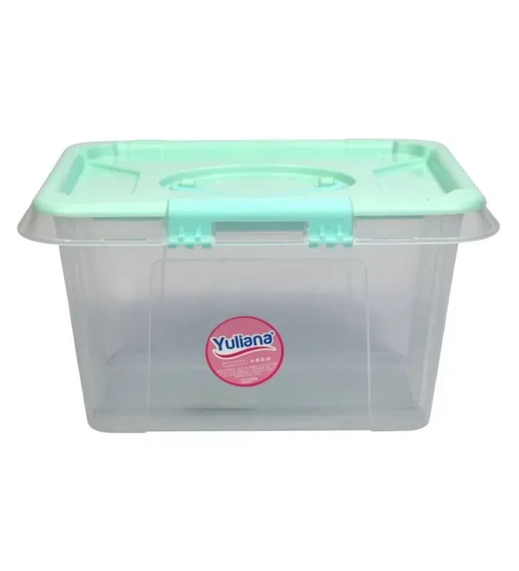 Lonchera Lonchis Yuliana MX-152 – Plástico Resistente con Asa y Tapa de Clip