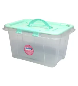 Lonchera Lonchis Yuliana MX-152 – Plástico Resistente con Asa y Tapa de Clip