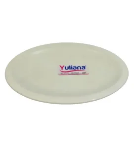 Plato Ovalado Tampiqueño Blanco 9" Yuliana MX-119W –  Alta Calidad