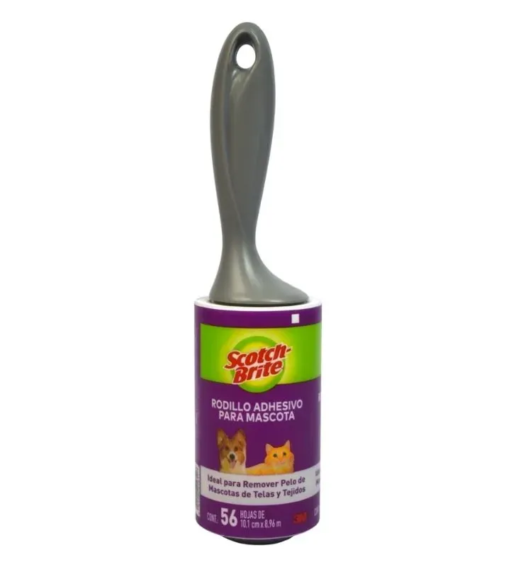 Scotch-Brite™ Clean Roller Mascotas 6526-9 – Elimina eficazmente pelo de mascotas