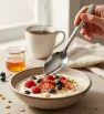 Cuchara Sopera Jazmín Satinada Facusa – Acero Inoxidable