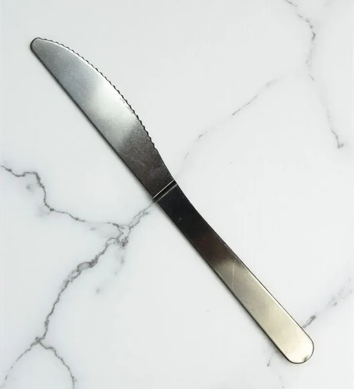 Cuchillo de Mesa Florida Liso Facusa – Acero Inoxidable