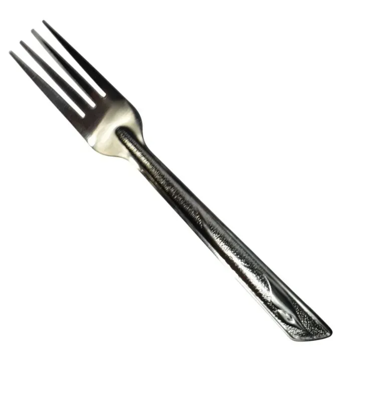 Tenedor de Mesa Lirios Facusa – Acero Inoxidable Decorado