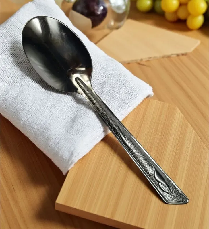 Cuchara de Café Lirios Facusa – Acero Inoxidable
