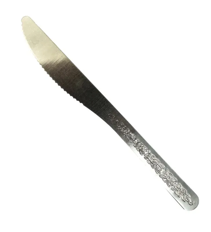 Cuchillo de mesa Floresta Facusa – Acero Inoxidable de Alta Calidad