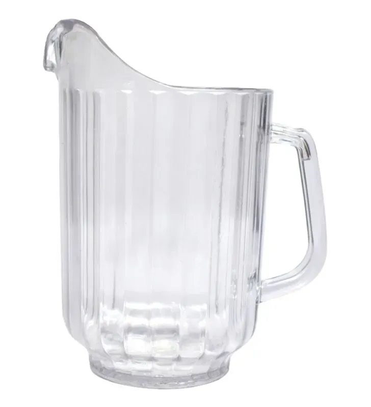 Jarra Acanalada 1.5 L Europlast – Estilo Cristal, Alta Resistencia