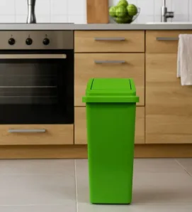 Bote Colibrí 9 L con Tapa Balancín Europlast – Resistente y Compacto