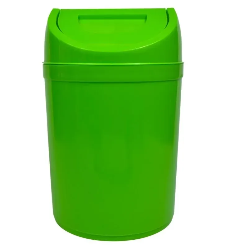 Bote Ganzo 6 L con Tapa Balancín Europlast – Resistente y Compacto