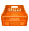 Caja Walterino Mediana Calada Naranja Europlast – Almacenaje Eficiente