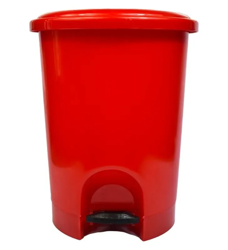 Bote con pedal y tapa de colores – Europlast