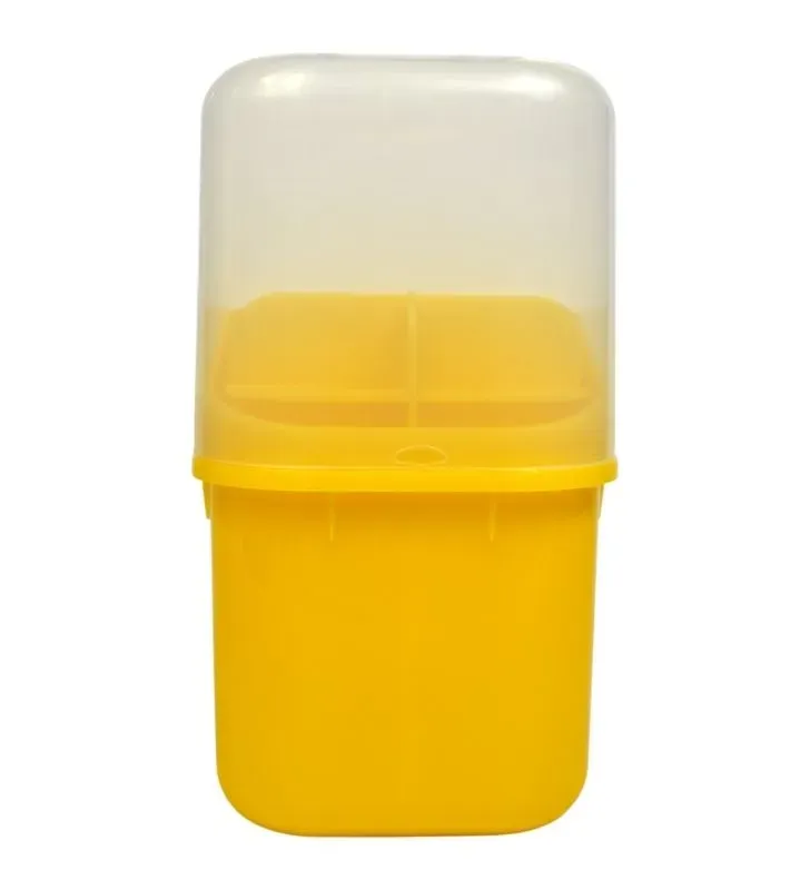 Portacubiertos con división y tapa – Europlast