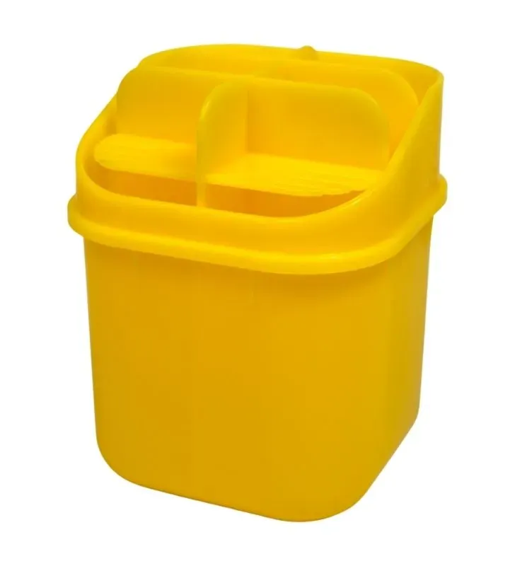 Portacubiertos con división y tapa – Europlast