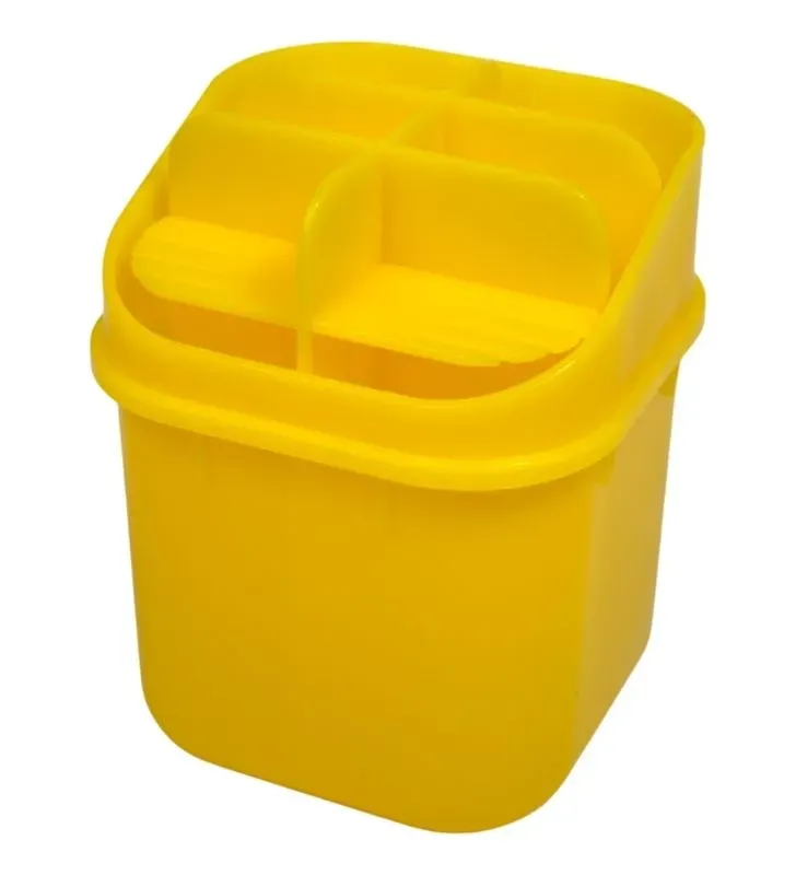 Portacubiertos con división y tapa – Europlast