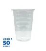 Vaso pl ástico Primo No. 8 – Paq. 50 unidades