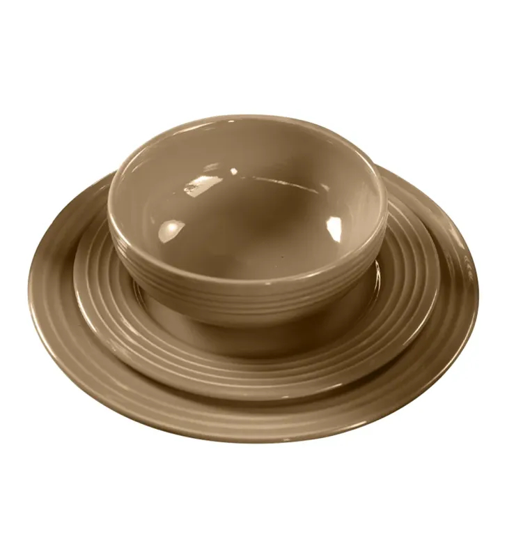 Tazón Cereal 500 ml Circles Avellana Sarape Santa Anita