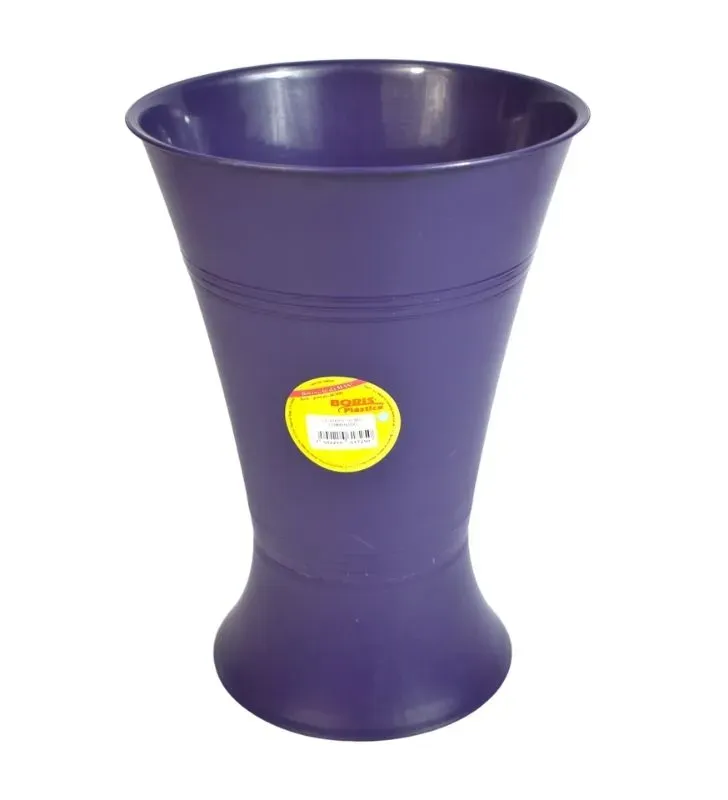 Florero Jazmín Combinado Boris – Plástico tipo mimbre