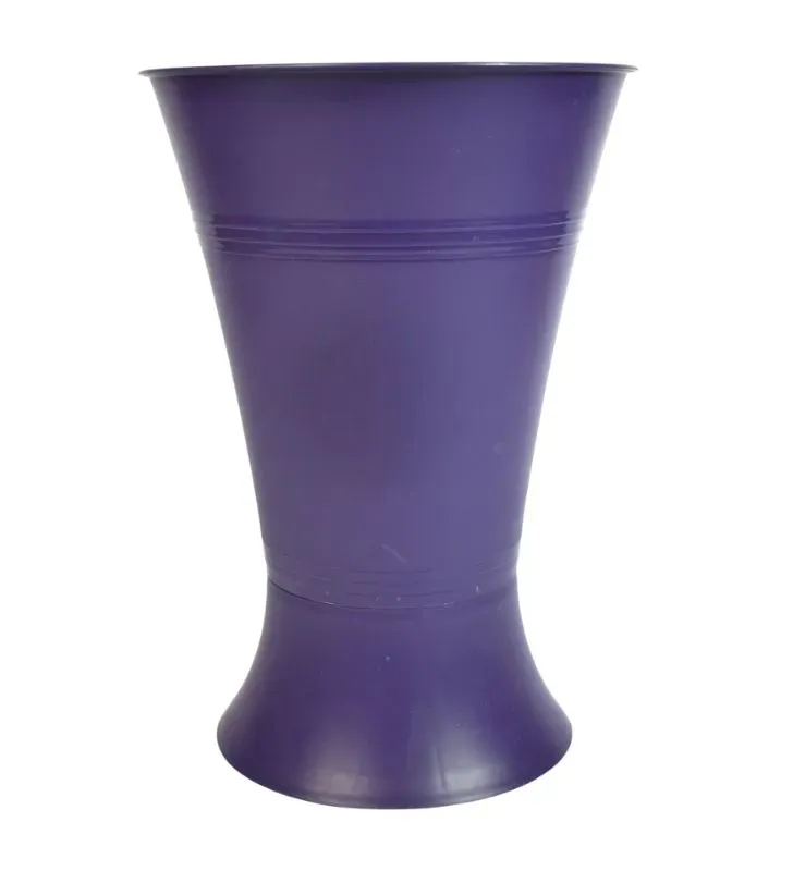 Florero Jazmín Combinado Boris – Plástico tipo mimbre