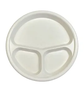 Plato Divisiones Granito Boris – Plato con Compartimentos para Comidas Mixtas