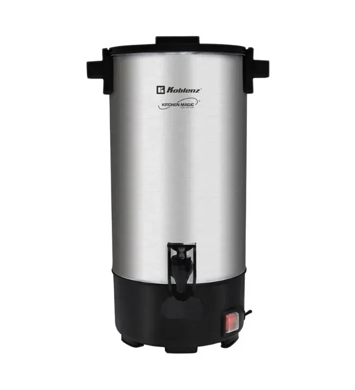 PCKM-45 Percoladora Cafetera Koblenz – 45 tazas, acero inoxidable