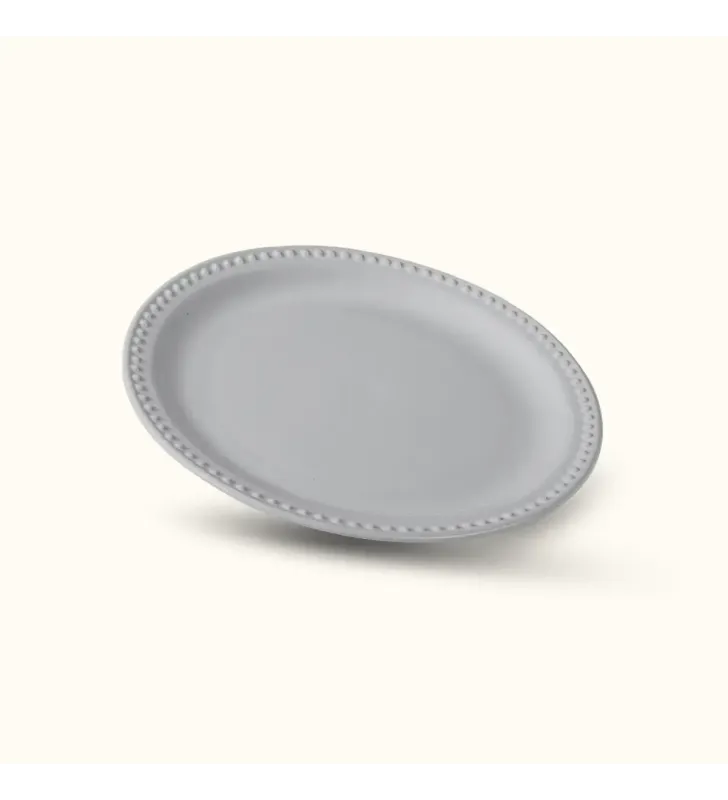 Plato Pastel Emboss Mauve Gris Dust Santa Anita – Elegante y Resistente