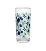 9660 VASO DECORADO FLORES AZULES CZH