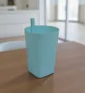 Vaso con Popote Rino Boris – 394 ml – Ideal para niños