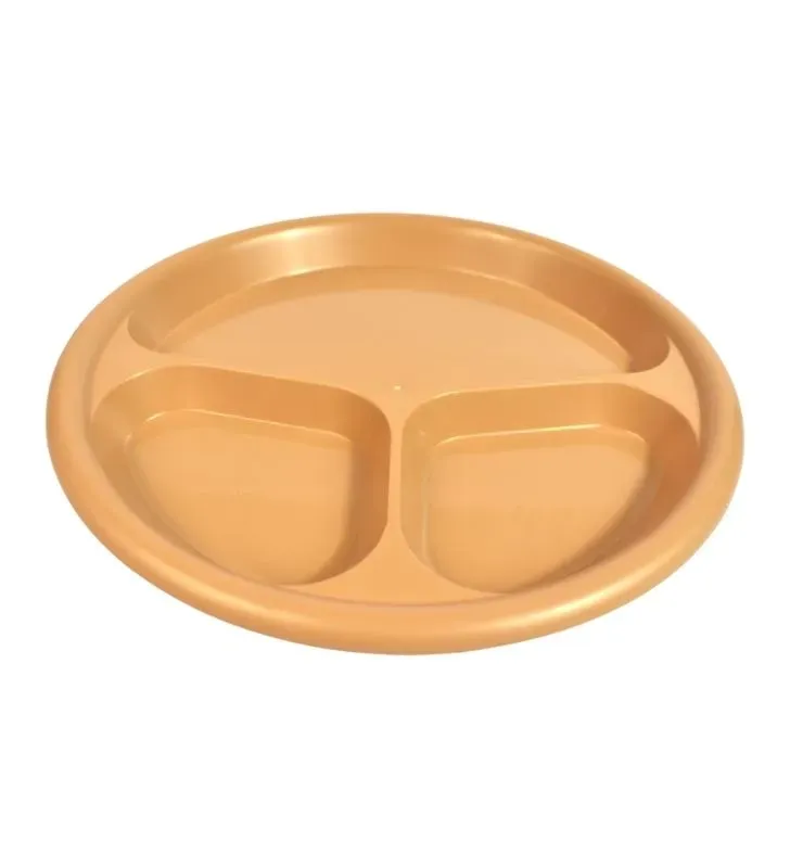 Plato con Divisiones Color Café Marca Boris