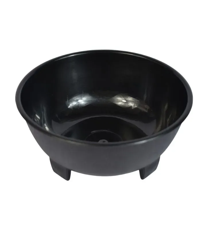 Molcajete Negro Boris – 14.07 cm, Plástico Resistente