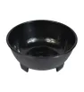 Molcajete Negro Boris – 14.07 cm, Plástico Resistente