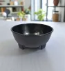 Molcajete Negro Boris – 14.07 cm, Plástico Resistente