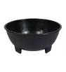 Molcajete Negro Boris – 14.07 cm, Plástico Resistente