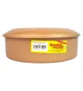 Tortillero Mexicano Café Boris – 19 cm, Plástico Resistente