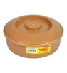 Tortillero Mexicano Café Boris – 19 cm, Plástico Resistente
