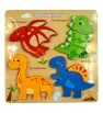 Rompecabezas de Madera de Dinosaurios 8360Y – Juguete Educativo para Niños