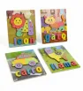 Rompecabezas de Madera Educativo con Encastre de Letras para Niños Rompecabezas de Madera Educativo con Encastre de Letras para Niños