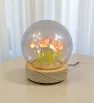 Lámpara de Flor de Cristal 8016Y – Ilumina tu espacio con elegancia Lámpara de Flor de Cristal 8016Y – Ilumina tu espacio con elegancia