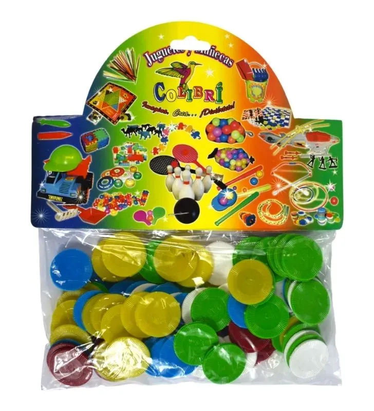 Fichas de Póker Chico Colibrí – Set de Fichas de Colores