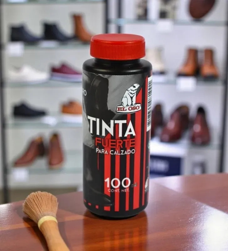 Tinta para Calzado El Oso 100 ml Color Negro – Restauración y Cuidado