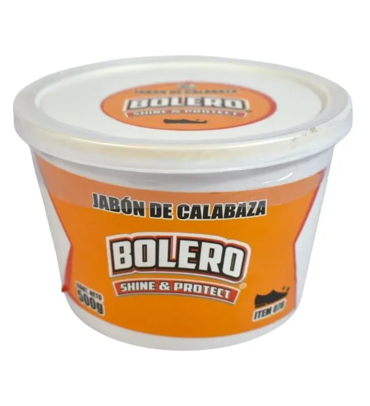 Jabón de Calabaza Bolero 500 g – Limpieza y Cuidado de la Piel