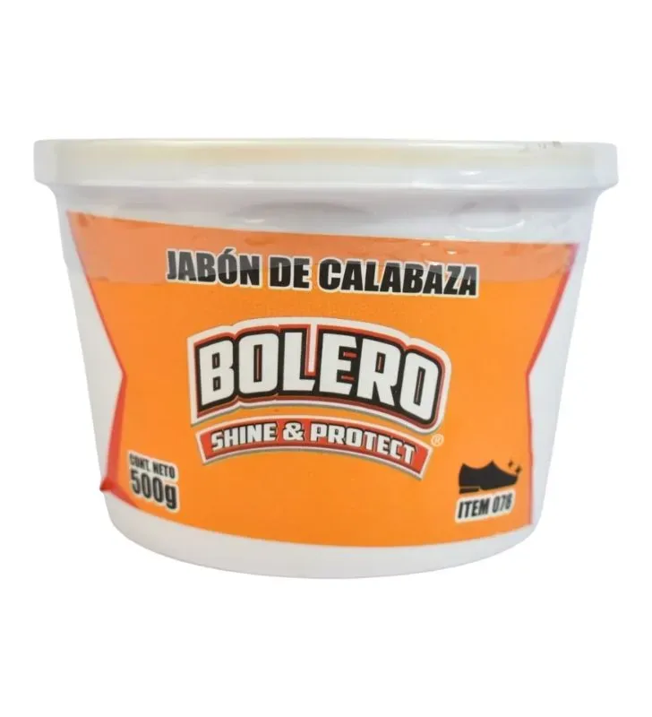 Jabón de Calabaza Bolero 500 g – Limpieza y Cuidado de la Piel