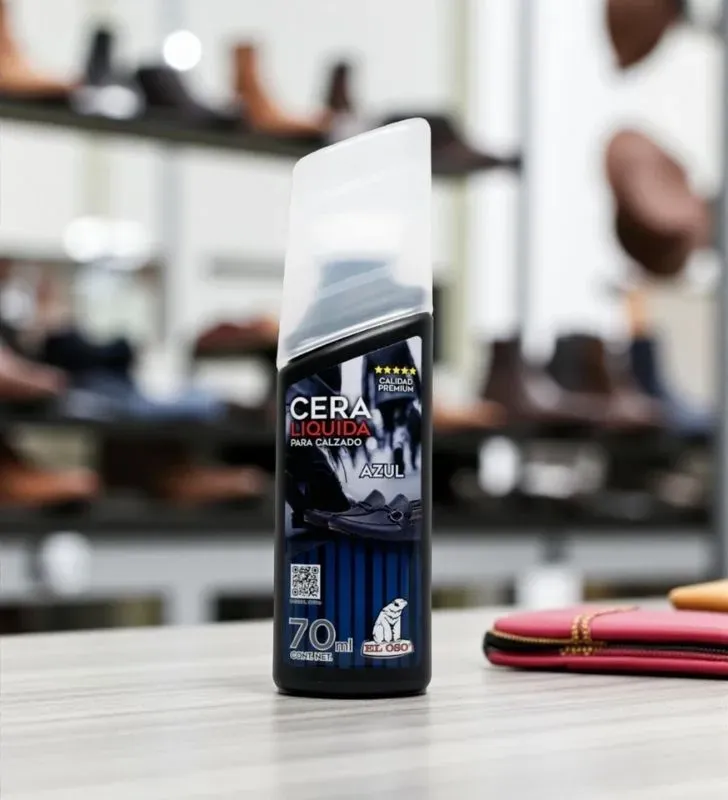 Cera Líquida El Oso 70 ml Azul – Restauración y Brillo