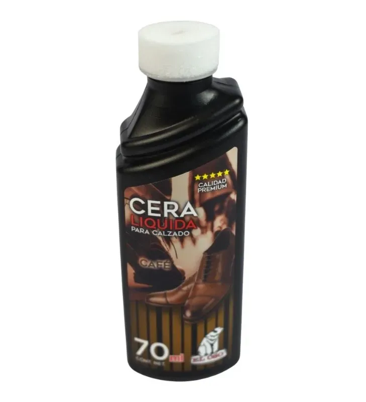Cera Líquida El Oso 70 ml Café – Restauración y Brillo