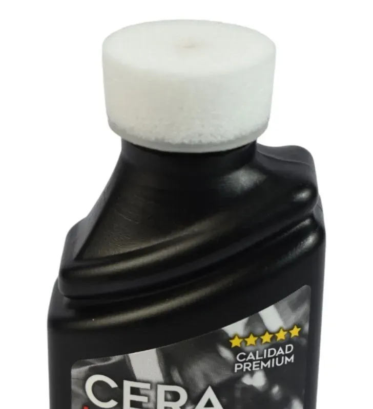 Cera Líquida El Oso 70 ml Negra – Restauración y Brillo