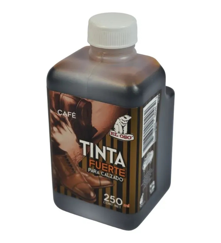 Tinta para Calzado Café 250 ml – El Oso – Restauración y Color