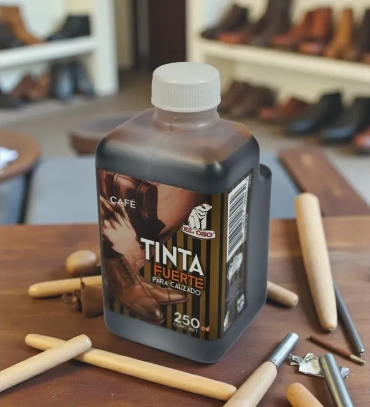 Tinta para Calzado Café 250 ml – El Oso – Restauración y Color